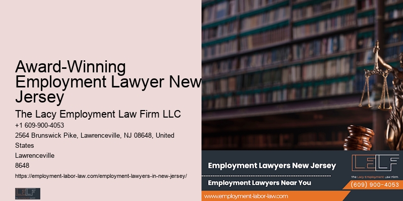 Labor Law Attorney For Employees Nj