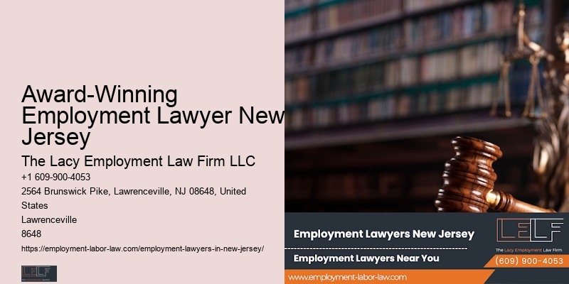 Wrongful Dismissal Specialist Nj