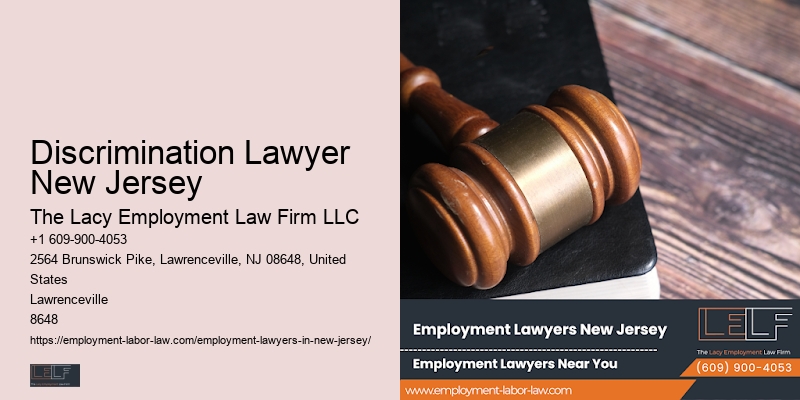 Employment Attorney For Employees Discrimination Lawyer New Jersey