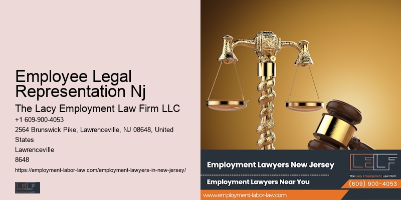 Employee Legal Representation Nj Employment Lawyer Free Consultation