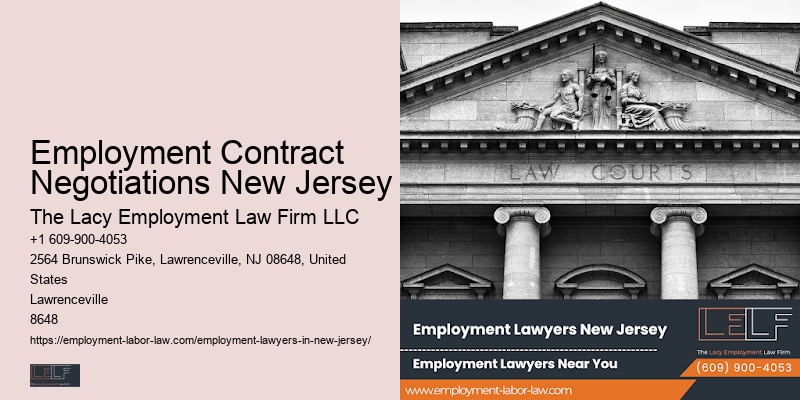 Employment Contract Negotiations New Jersey