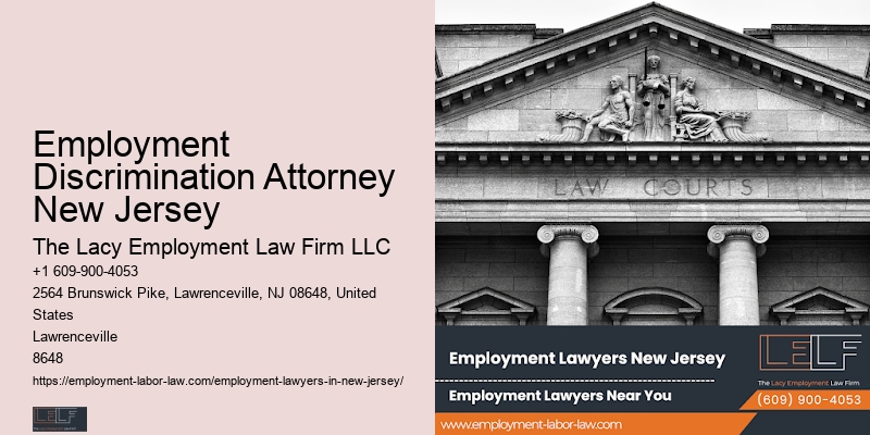 Employment Discrimination Attorney New Jersey