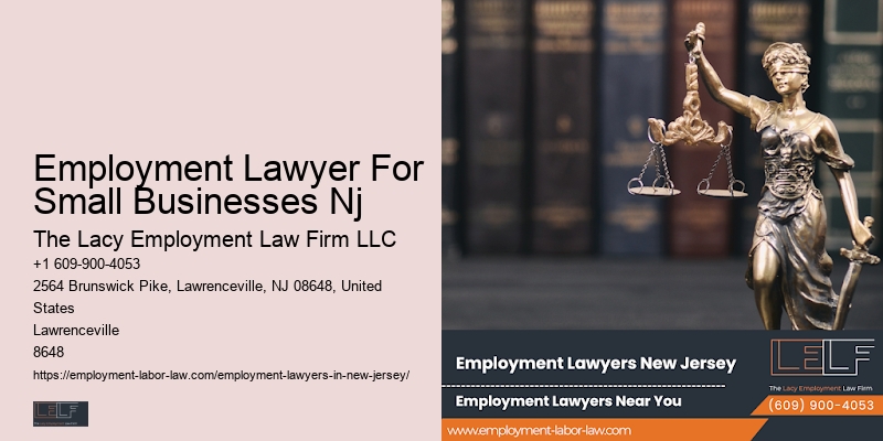 Best Employee Law Services Employment Lawyer For Small Businesses Nj