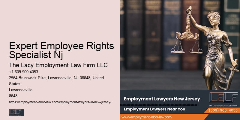 Expert Employee Rights Specialist Nj Lawyer For Employee Problems
