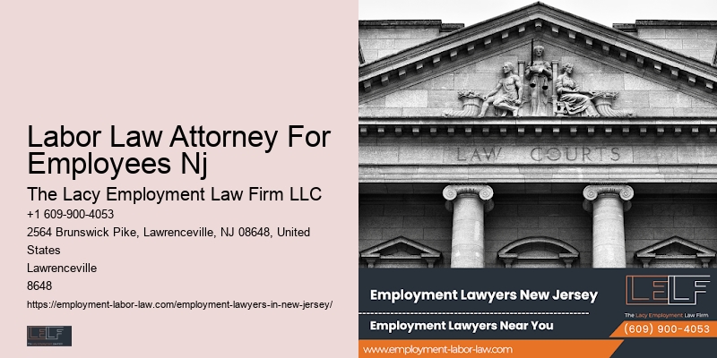 Labor Law Attorney For Employees Nj