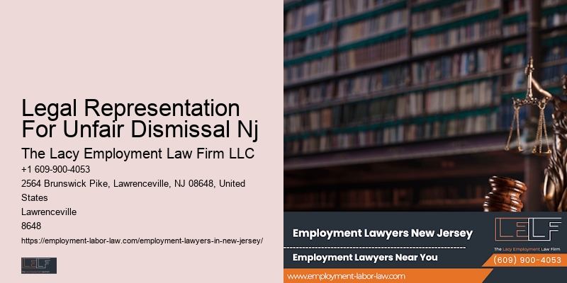 Employment Law Advocate Legal Representation For Unfair Dismissal Nj