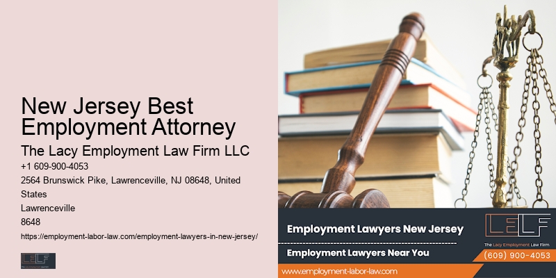 Employment Legal Support New Jersey Best Employment Attorney