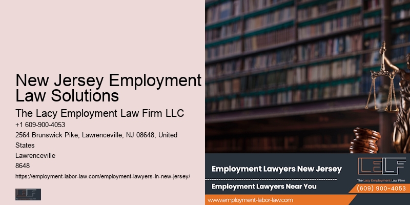 Workplace Law Specialist New Jersey Employment Law Solutions