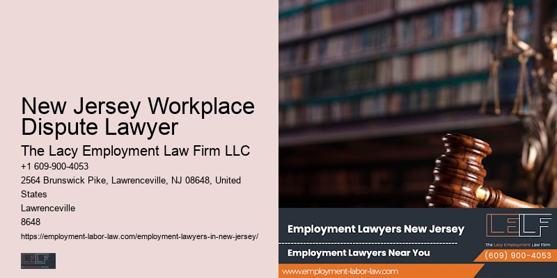 Acclaimed Employee Rights Lawyer New Jersey Workplace Dispute Lawyer