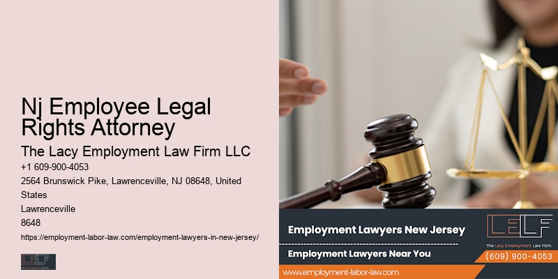Employee Rights Lawyer Nj