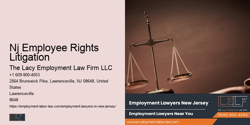 Jersey City Employee Rights Lawyer Nj