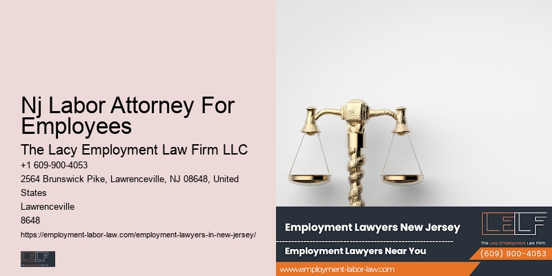 Legal Support For Employees Nj