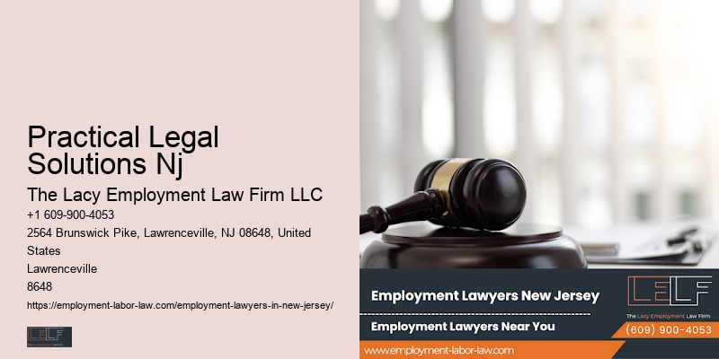 Award-Winning Employment Lawyer Practical Legal Solutions Nj