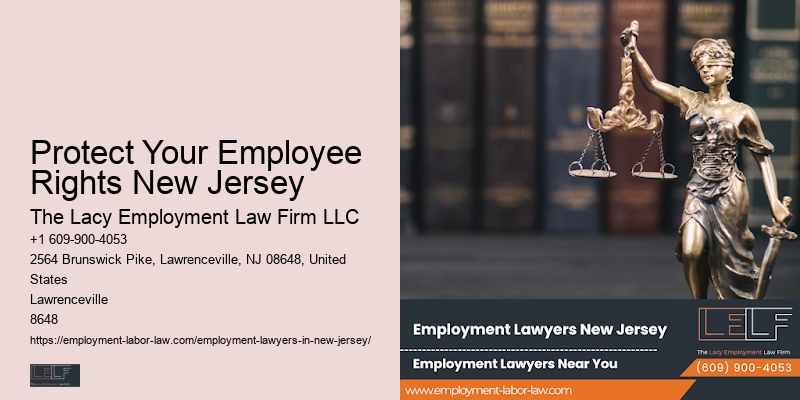 Workplace Legal Advice Protect Your Employee Rights New Jersey