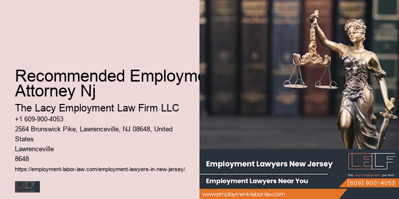 Resolving Workplace Disputes Recommended Employment Attorney Nj
