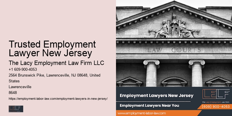 Trusted Employment Lawyer New Jersey