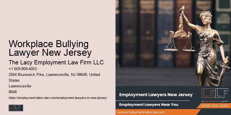 Leading Employment Law Specialist Workplace Bullying Lawyer New Jersey
