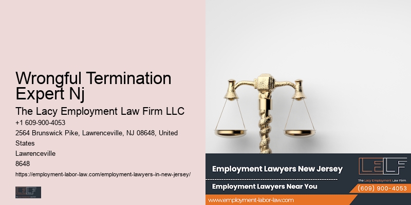Employment Litigation Lawyer Wrongful Termination Expert Nj