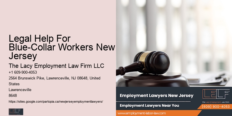Employee Rights Legal Advocate Nj