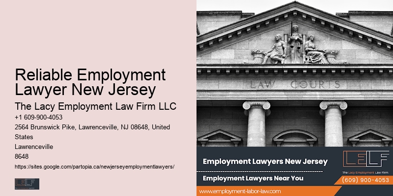 Reliable Employment Lawyer New Jersey