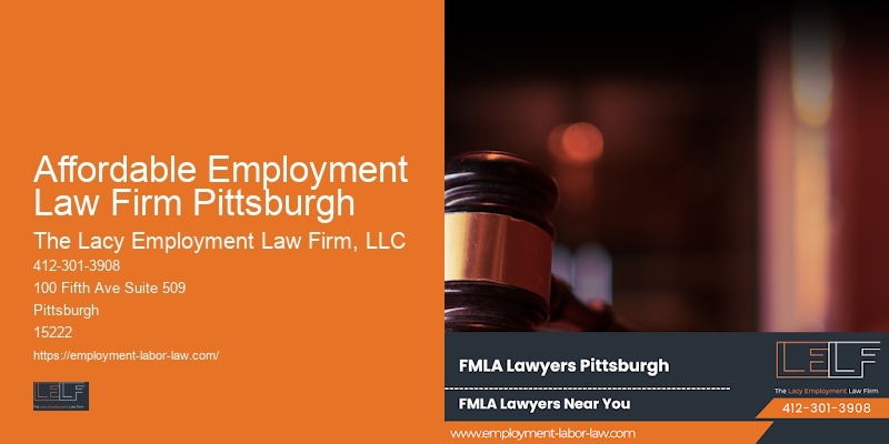 Legal Support for Job-Related Legal Issues in Affordable Employment Law Firm Pittsburgh