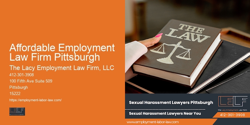 Affordable Employment Law Firm Pittsburgh employment contract lawyer
