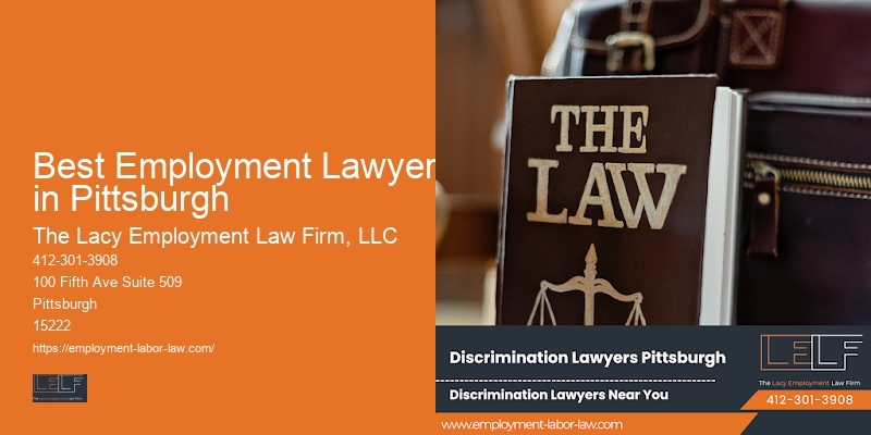 Best Employment Lawyers in Pittsburgh Employment Law FAQs