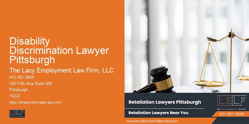 Wrongful termination attorney near me Disability Discrimination Lawyer Pittsburgh