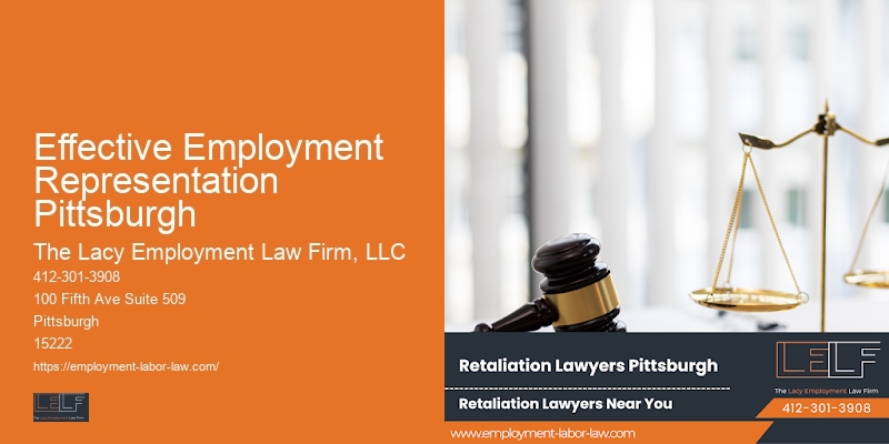 Employment litigation consultation Effective Employment Representation Pittsburgh