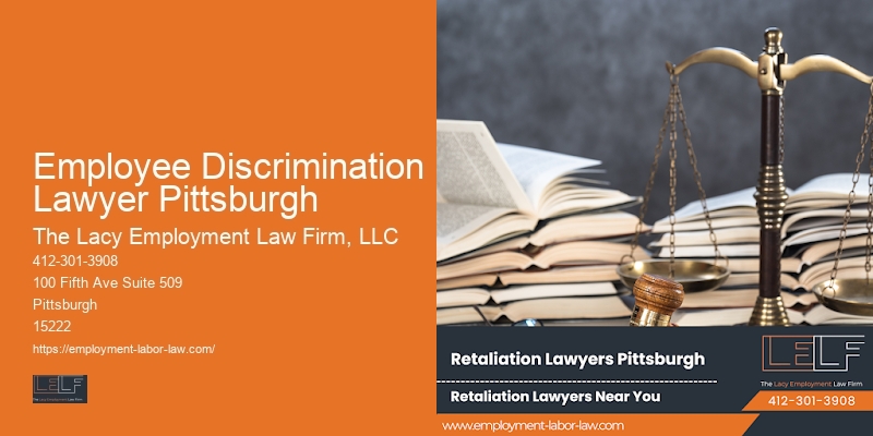 Advocate for Workplace Protection in Employee Discrimination Lawyer Pittsburgh