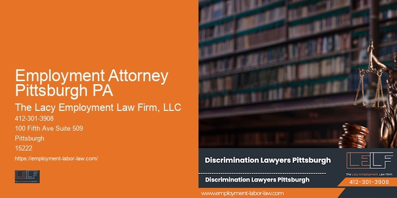 Employment Attorney Pittsburgh PA employee rights lawyer