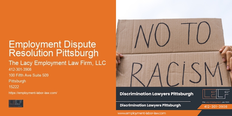 Best Employment Dispute Resolution Pittsburgh workplace harassment attorney