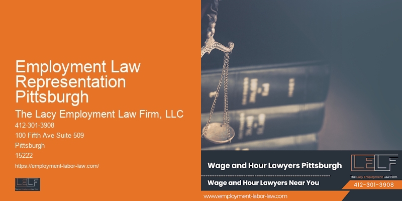 Employment Law Representation Pittsburgh workplace harassment expert attorney