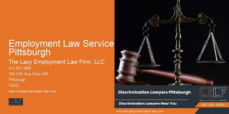 Employment Law Services Pittsburgh Employment Law Referrals
