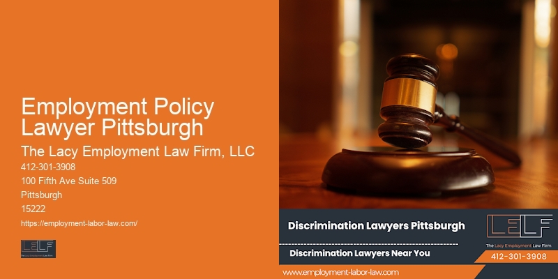 Employment Rights Law Employment Policy Lawyer Pittsburgh