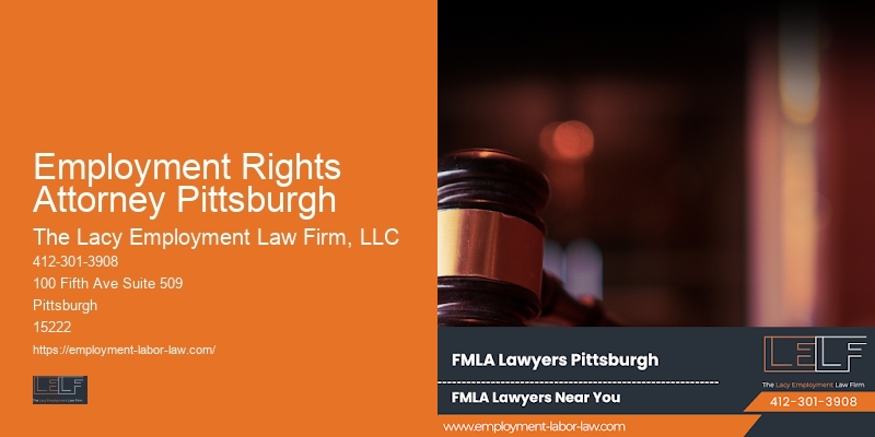 Legal Advocate for Job Loss in Employment Rights Attorney Pittsburgh