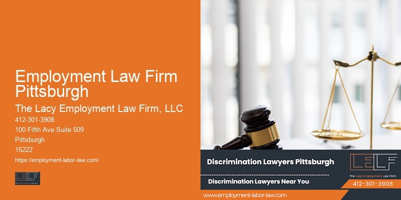 Employment Law Firm Pittsburgh Employment Law Cases