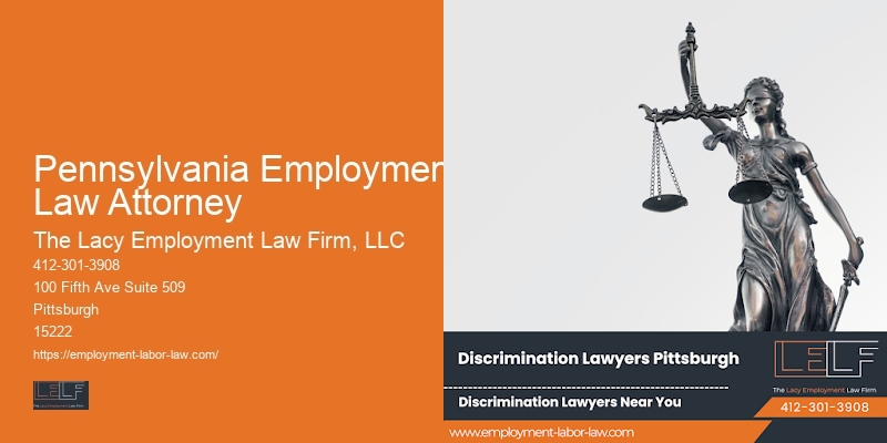 Retaliation lawsuit Pennsylvania Employment Law Attorney