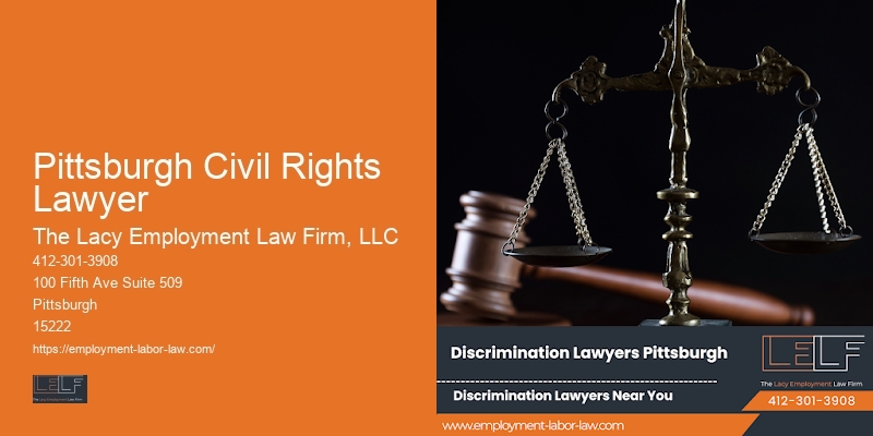 Employment law firm Pittsburgh Civil Rights Lawyer PA