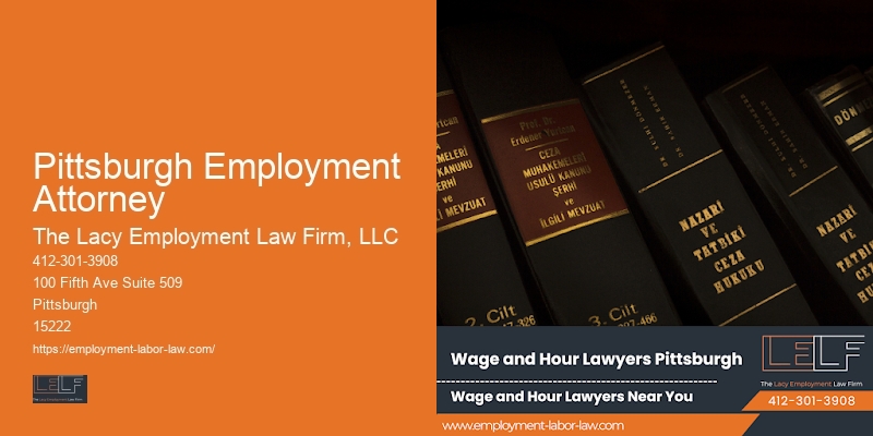 Pittsburgh Employment Attorney Employment Contract Dispute Lawyers