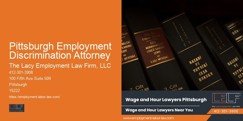 Workplace retaliation law firm Pittsburgh Employment Discrimination Attorney