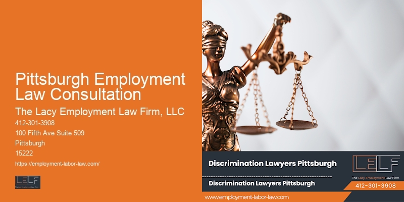 Pittsburgh Employment Law Consultation Employee Dispute Lawyer