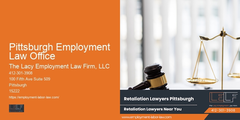 Pittsburgh Employment Law Office employment legal advisor