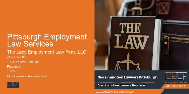 Job Discrimination Attorney in Pittsburgh Employment Law Services
