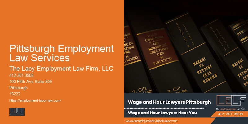 Pittsburgh Employment Law Services employment law group