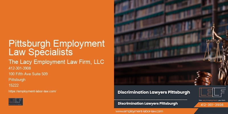 Legal Advocate for Employment Matters in Pittsburgh Employment Law Specialists