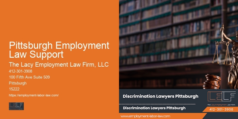 Wrongful Termination Advice and Legal Services in Pittsburgh Employment Law Support