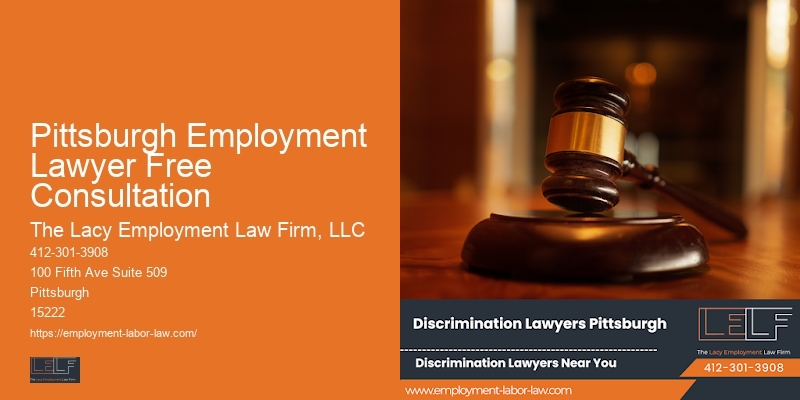 Pittsburgh Employment Lawyer Free Consultation workplace defamation attorney