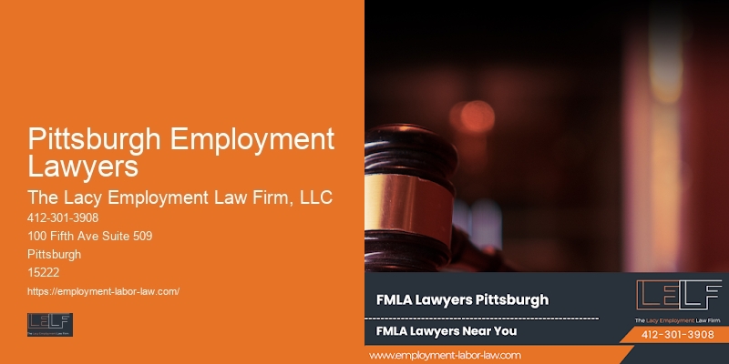 Pittsburgh Employment Lawyers Employment Law Consultation Services