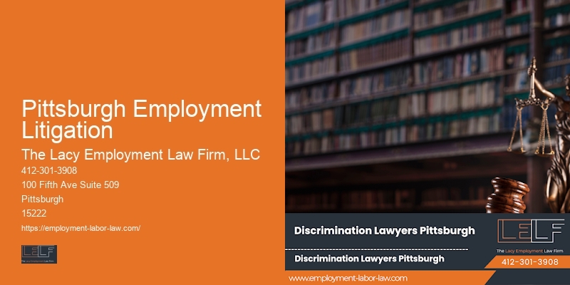 Attorney for Employment Contract Disputes in Pittsburgh Employment Litigation